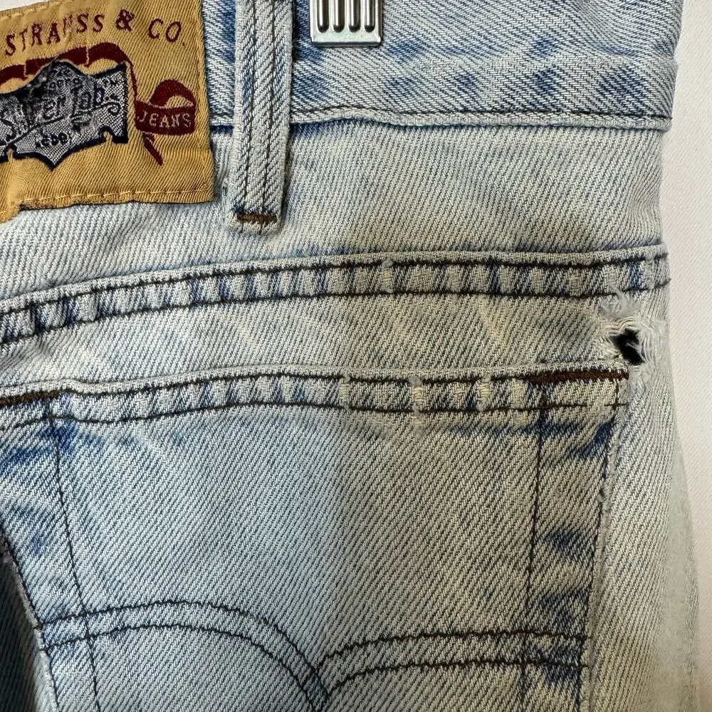 Levi’s SilverTab Loose Fit Jeans 1991 Vintage Light Wash Baggy Denim 32x27